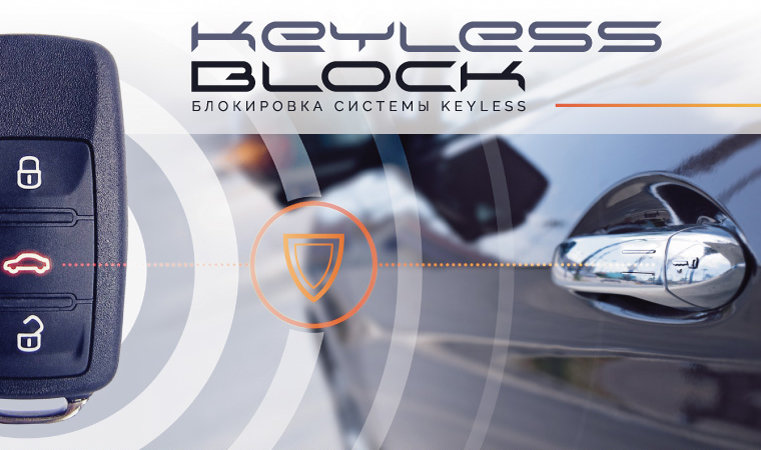 Keyless Block Защита автомобиля с системой бесключевого доступа