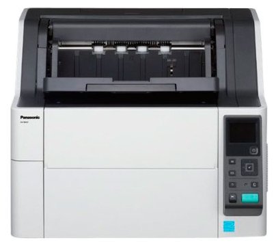 Промышленный сканер Panasonic KV-S8127-M, формат A3, скорость 120/240 стр. в мин., двусторонний, автоподатчик на 750 листов, нагрузка не ограничена.