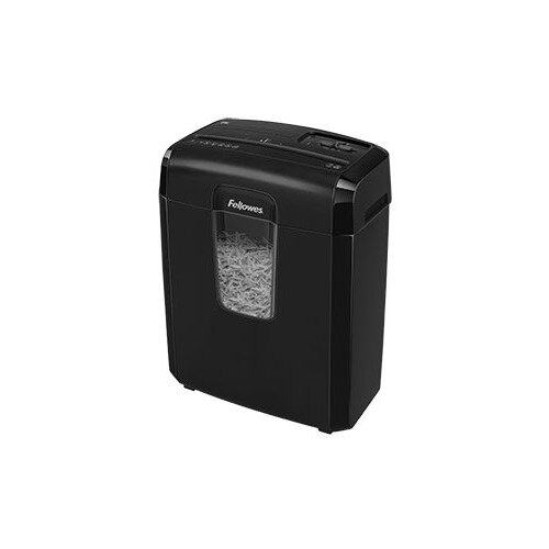 Уничтожитель бумаг FELLOWES PowerShred 8C, P-4, 4х35 мм, 8 лист. одновременно, 14л [fs-46896]