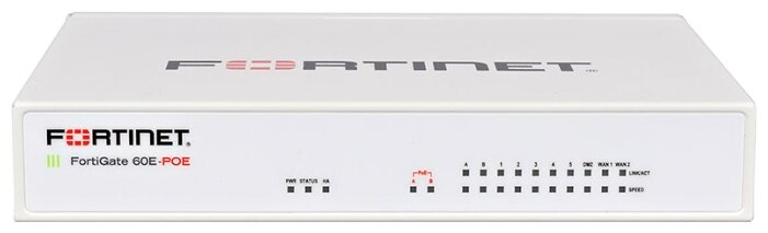 Маршрутизатор Fortinet FortiGate 60E-POE