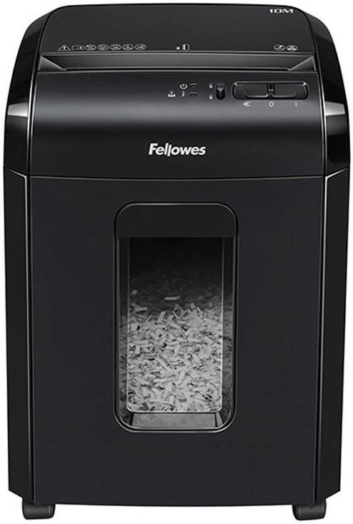 Шредер (уничтожитель) Fellowes Powershred 10M, 2x15 мм