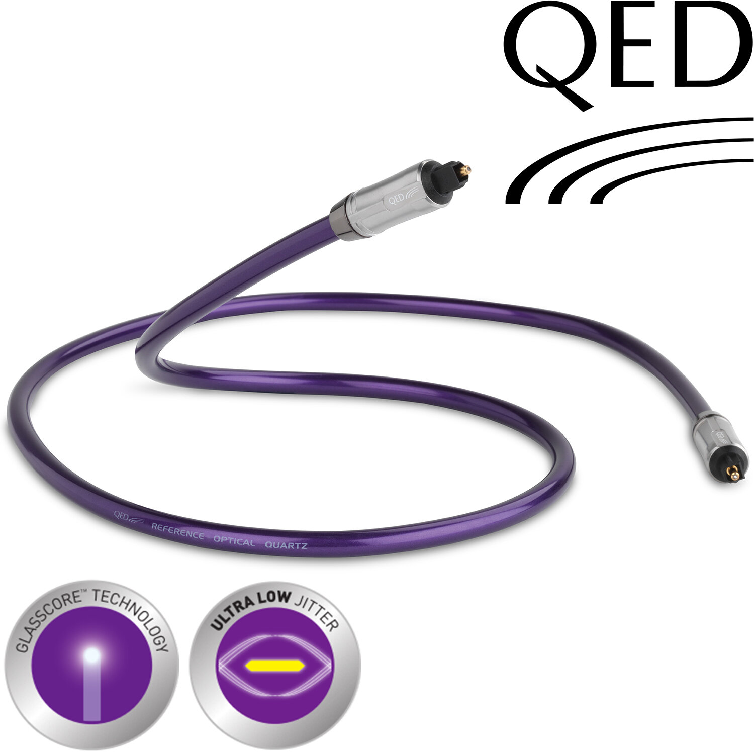 QED Reference Optical QUARTZ (QE3315) 1.5m