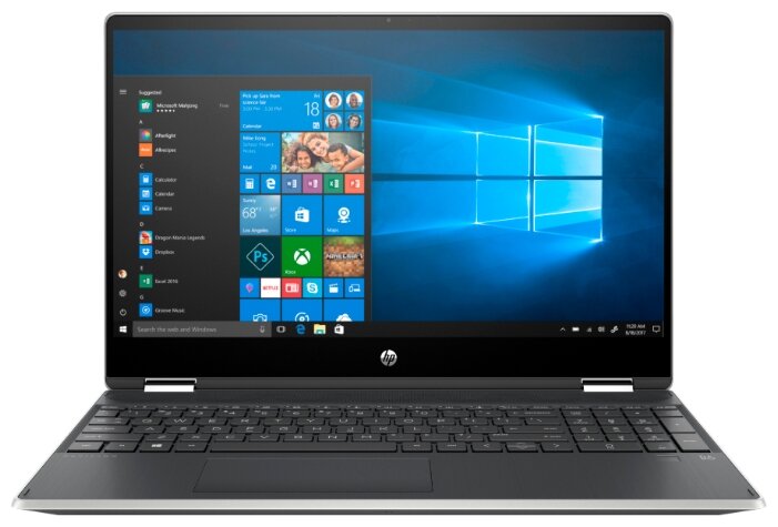 Ноутбук HP PAVILION x360 15-dq1003ur (Intel Core i3 10110U 2100MHz/15.6quot;/1366x768/4GB/256GB SSD/DVD нет/Intel UHD Graphics/Wi-Fi/Bluetooth/Windows 10 Home)