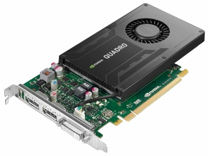 Видеокарта Lenovo Quadro K2200 PCI-E 2.0 4096Mb 128 bit DVI