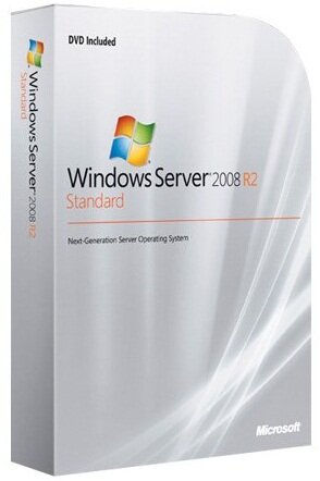 Microsoft Windows Server 2008 Standard R2 32-bit/x64 English DVD 5 Clients