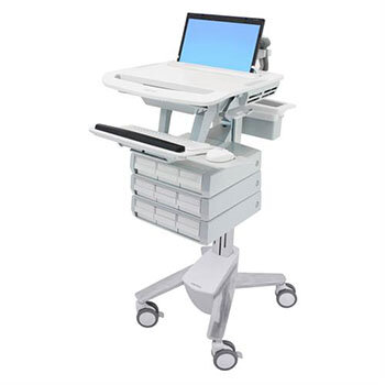 Тележка Ergotron SV43-1190-0, StyleView Laptop Cart, 9 Drawers