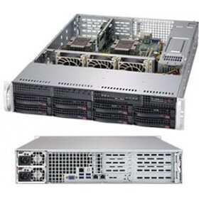 Серверная платформа Supermicro SuperServer 2U 6029P-WTR noCPU(2)Scalable/TDP 70-205W/ memory(12)/ SATARAID 0/1/5/10/ HDD(8)LFF/ 2xGE/ 4xFH, 2xLP, M2/ 2x1000W