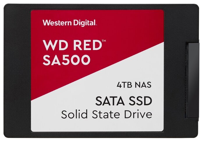 Твердотельный накопитель Western Digital WD Red SA500 NAS SSD 4 TB (WDS400T1R0A)
