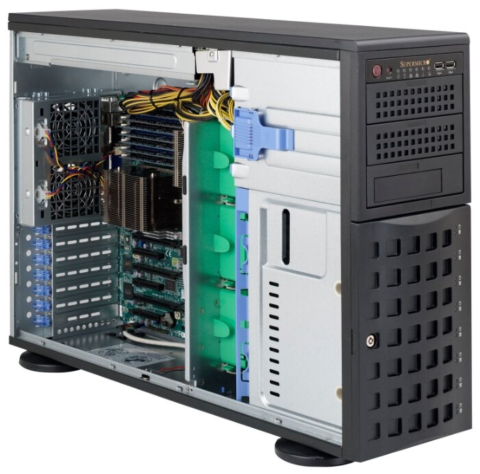 Компьютерный корпус Supermicro SC745BAC-R1K28B2