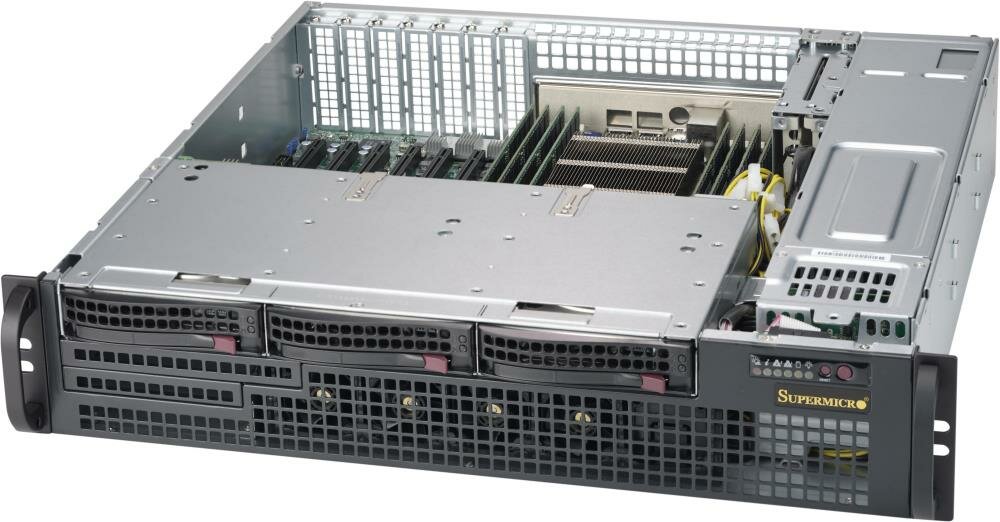 Корпус для сервера SuperMicro CSE-825MBTQC-R802LPB