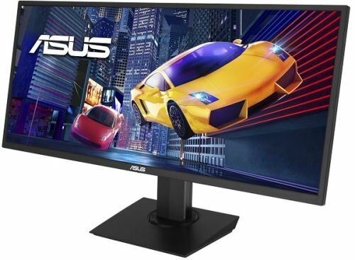 Монитор 34quot; ASUS VP348QGL 3440x1440, VA, 75Hz, FreeSync, 350cd/m2, 16:9, 178°/178°