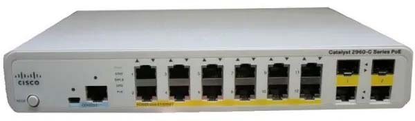 Коммутатор (switch) Cisco (WS-C2960C-12PC-L)