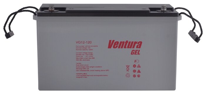 Аккумулятор тяговый Ventura VG 12-120 GEL (12В 120Ач)