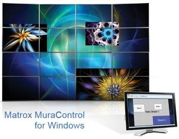 Программное обеспечение Matrox MURA-CTRLWF для поддержки работы видеокарт серии MURA в мультимониторном режиме Windows