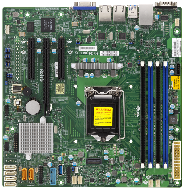 Серверная материнская плата SUPERMICRO C232 MBD-X11SSL-F-B (LGA1151, mATX) OEM