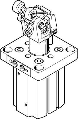 Стопорный цилиндр Festo DFST-50-30-L-Y4-A