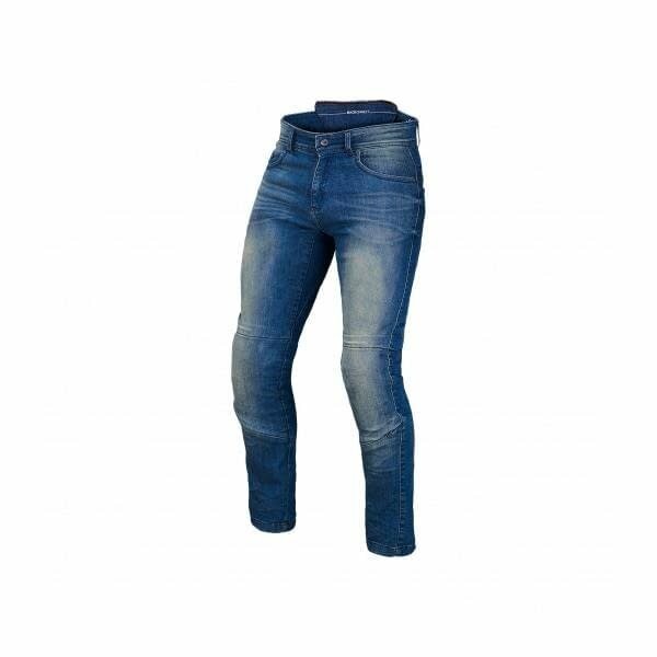 Мотоджинсы MACNA STONE джинсовые голубые 28