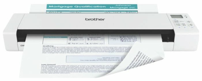 Сканер Brother DS-820W, White