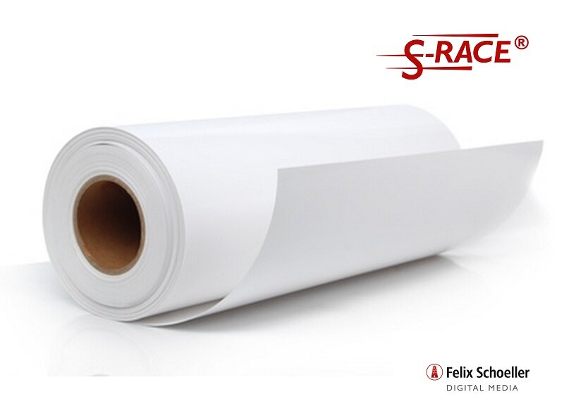 Термотрансферная бумага Felix Schoeller S-RACE® 55 Эксклюзив, 55 г/кв.м, 162 см, 220 м