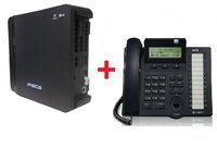 Комплект: Цифровая IP АТС iPECS-eMG80-KSUA + системный телефон LDP-7224D