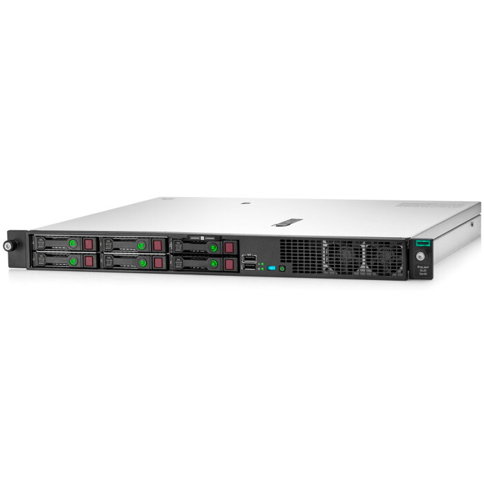 Сервер HPE ProLiant DL20 Gen10/ Xeon E-2224/ 16GB/ noHDD (4/ up 6SFF)/ noODD/ S100i/ iLOstd/ 2x 1GbE/ 1x 500W (up 2) (P17080-B21)