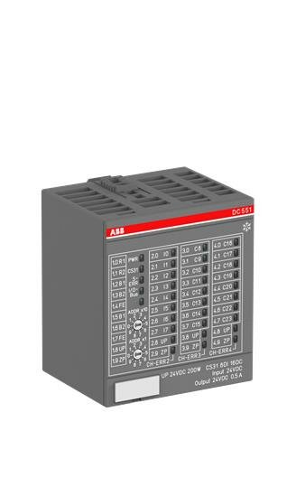 Модуль интерфейсный, 8DI/16DC, DC551-CS31-XC ABB, 1SAP420500R0001