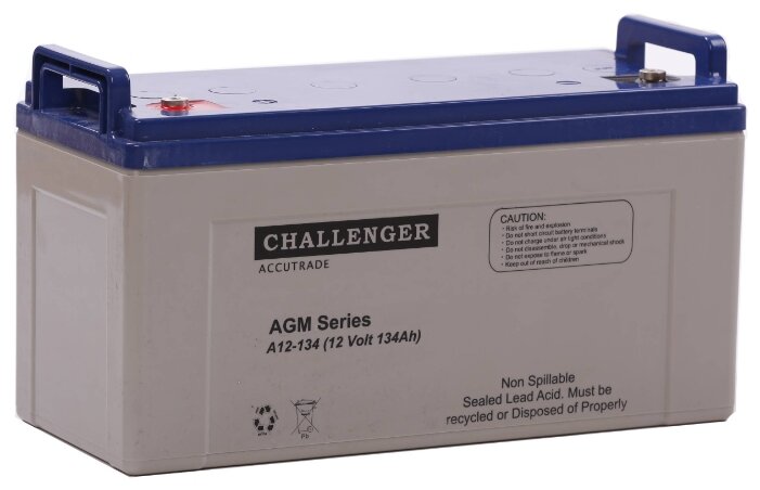 Аккумуляторная батарея Challenger A12-134 134 А·ч