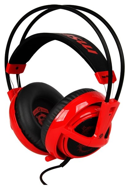 Компьютерная гарнитура SteelSeries Siberia v2 Full-Size Headset MSI Edition