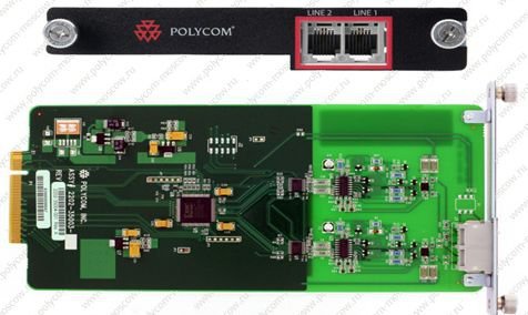 Плата Polycom (2200-35004-101)