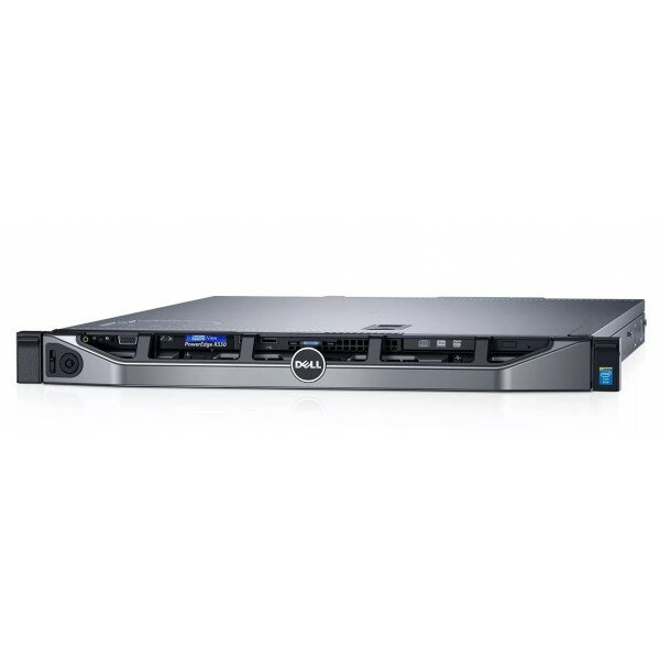 210-AFEV-020 Dell PowerEdge R330 8B E3-1225v5 (3.3Ghz) 4C 8M 80W, 8GB (1x8GB) 2133MHz UDIMM, PERC H330, DVD+/-RW, 600GB SAS 12Gbps 10k 2.5quot; (up to 8x2.5quot; HDDs), Broadcom 5720 GbE DP, iDRAC8 Enterprise, PS 350W