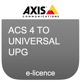 AXIS ACS 4 TO UNIVERSAL 20 UPG.LIC