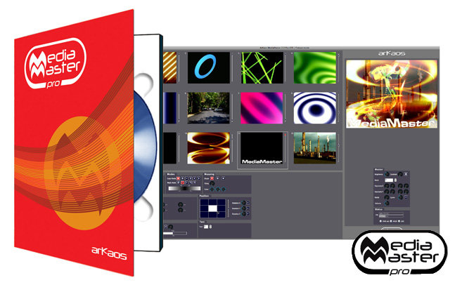 ArKaos MediaMaster Pro программа для создания и воспроизведения видеомиксов для PC и MAC, расширенная версия MediaMaster Express