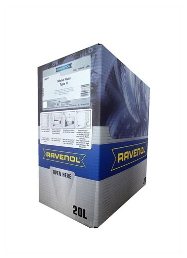 Трансмиссионное масло Ravenol ATF Matic Fluid Type D ecobox