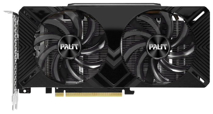 Видеокарта Palit GeForce GTX 1660 Ti 1500MHz PCI-E 3.0 6144MB 12000MHz 192 bit DVI HDMI HDCP Dual OC