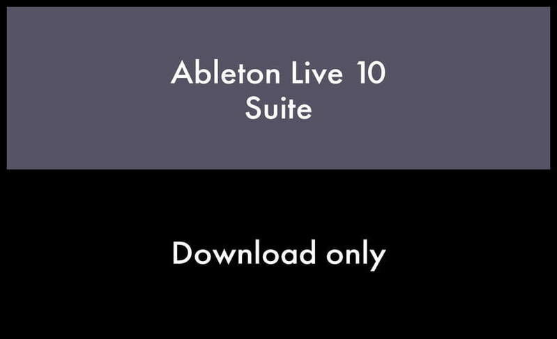 Софт для студии Ableton Live 10 Suite UPG from Live 10 Standard E-License