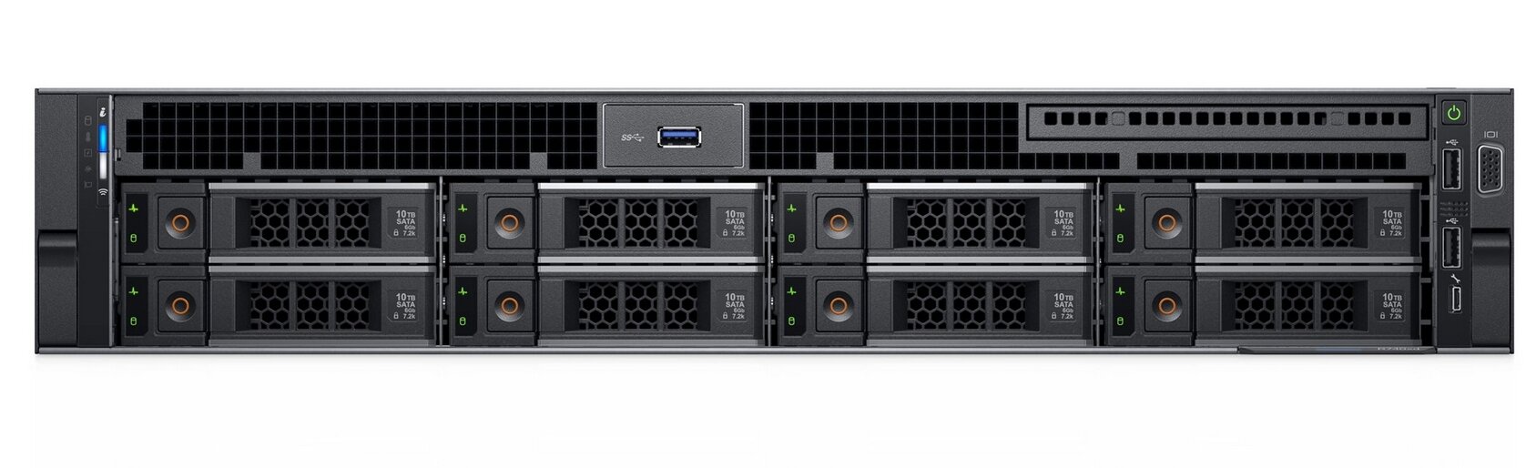 Сервер DELL PowerEdge R740 8 LFF/ 2x4214R/ 2x16Gb RDIMM 2933 /1 x 1.2 TB 10K 12 SAS/730P+ Low Profile