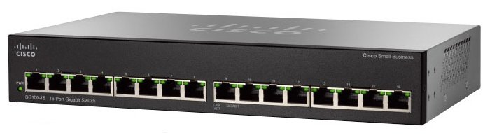 Коммутатор Cisco SG110-16HP