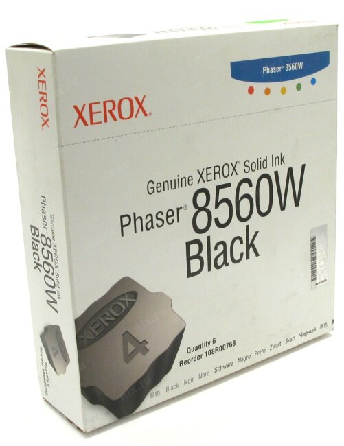 Чернила Xerox 108R00768 black