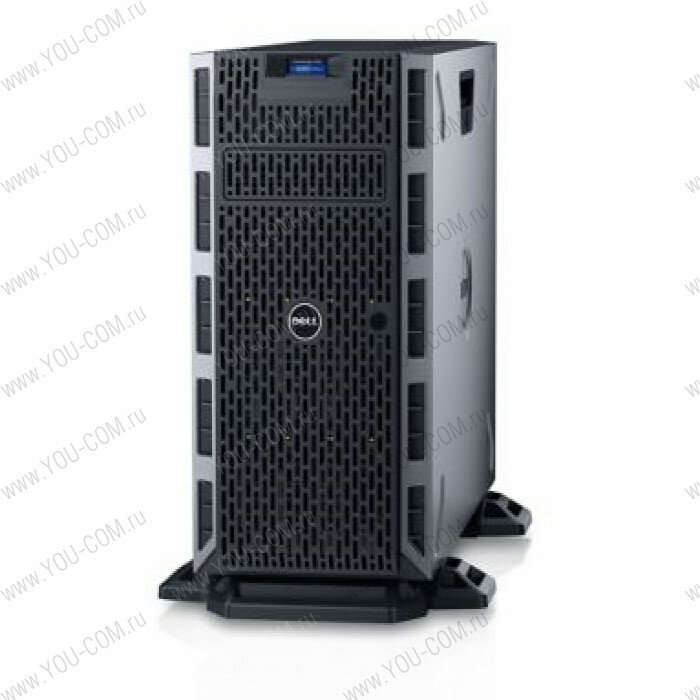 Сервер Dell PowerEdge T330 Tower/ E3-1225v6/ 1x8Gb UDIMM(2400)/ H330/ 1x1,2Tb SAS 10k LFF/ UpTo8LFF HotPlug/ DVDRW/ iDRAC8 Exp+port/ 2xGE/ 1xRPS495W(2up)/ Bezel/ 3YBWNBD
