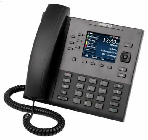 Телефон SIP MITEL AASTRA 6867i 80C00002AAA-A terminal w/o AC adapter (SIP-телефон, БП опционально)