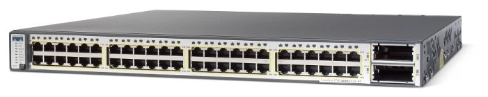 Коммутатор Cisco WS-C3750X-48U-S