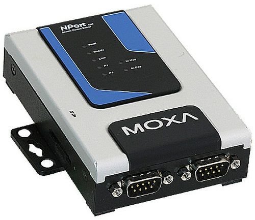 Сервер MOXA NPort 6250-S-SC 2 ports RS-232/422/485 secure device server,single mode SC,12-48V, Power Adap