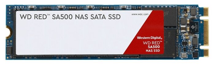 Твердотельный накопитель Western Digital WD Red SA500 NAS SSD 2 TB (WDS200T1R0B)