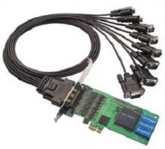 Плата MOXA CP-118EL-A w/o Cable 8-port RS-232/422/485, PCI Express, 921.6 Kbps