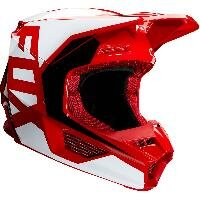Fox Racing V1 Prix 2020 Flame Red шлем кроссовый / L