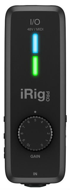 Внешняя звуковая карта IK Multimedia iRig Pro I/O