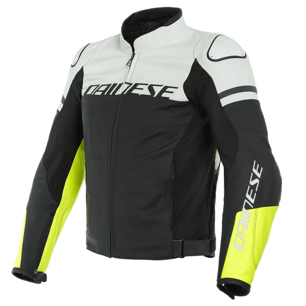 Мотокуртка DAINESE AGILE 95c black-matt/white/fluo-yellow 50