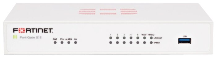 Маршрутизатор Fortinet FortiGate-51E