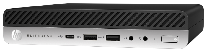 Настольный компьютер HP EliteDesk 800 G5 (2B438ES) Tiny-Desktop/Intel Core i5-9500/8 ГБ/256 ГБ SSD+1 ТБ HDD/Intel HD Graphics 630/DOS