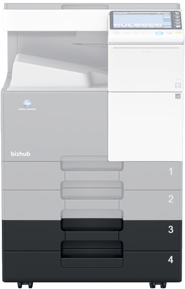 Konica Minolta двухкассетный модуль подачи бумаги Universal Tray PC-214, 2 x 500 листов (A860WY2, A860WY8) (A860WY8)